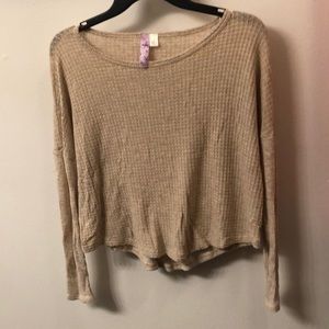 Tan long sleeve